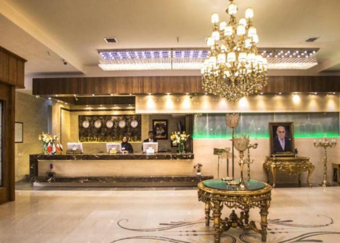 پذیرش هتل آفتاب شرق مشهد