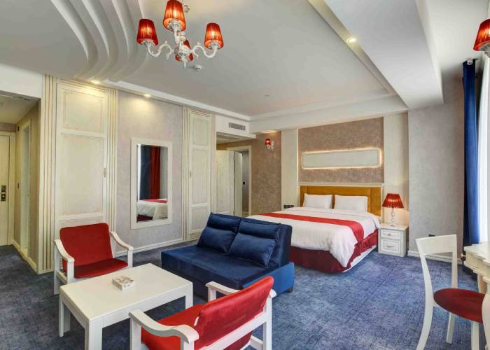 اتاق دو تخته استاندارد هتل ارغوان مشهد
