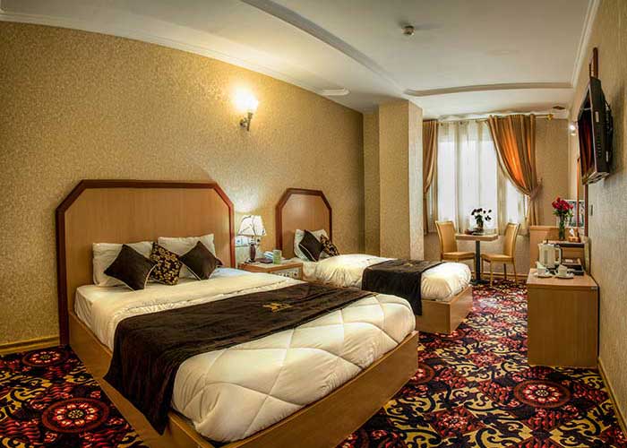 اتاق سه تخته هتل آسمان اصفهان