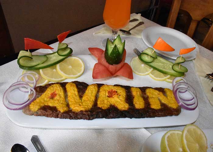 غذای طبخ رستوران هتل اورین تهران