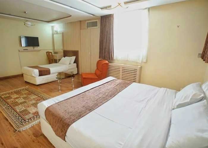 اتاق های هتل سه ستاره اصفهان