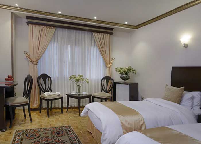 اتاق دو تخته توئین هتل فردوسی تهران
