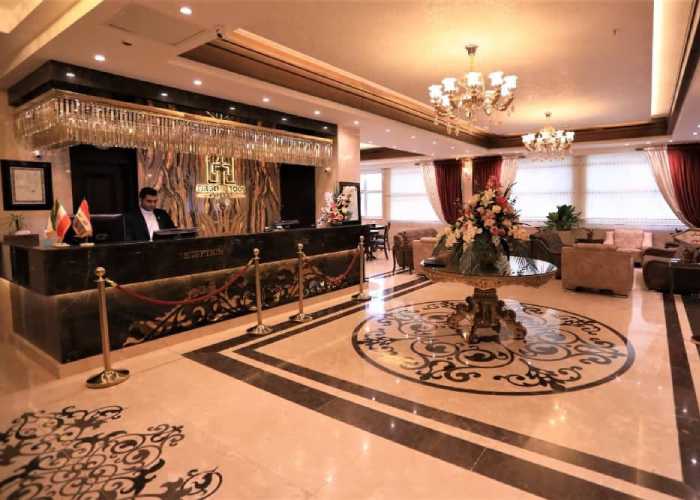 پذیرش هتل فیروزه توس مشهد