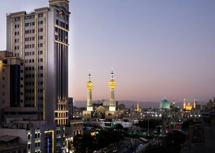 ساختمان هتل رز درویشی مشهد