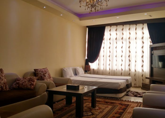 اتاق هتل رز ریحان شیراز