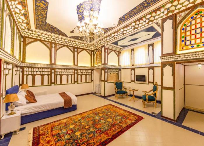 اتاق شکم دریده هتل کاخ سرهنگ اصفهان