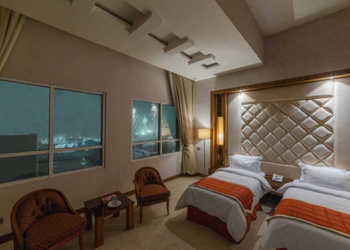 اتاق هتل بزرگ جهان مشهد