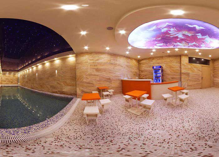 عکس استخر هتل آپارتمان جهان نما شیراز