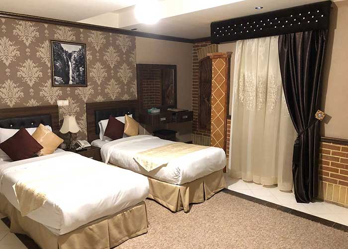 تصاویر اتاق های هتل کریم خان شیراز