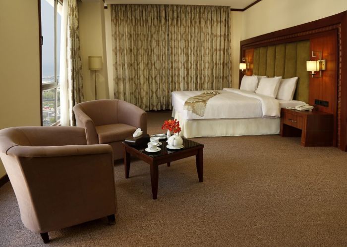 اتاق دو تخته لوکس هتل پانوراما کیش