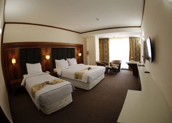 اتاق سه تخته استاندارد هتل پانوراما کیش