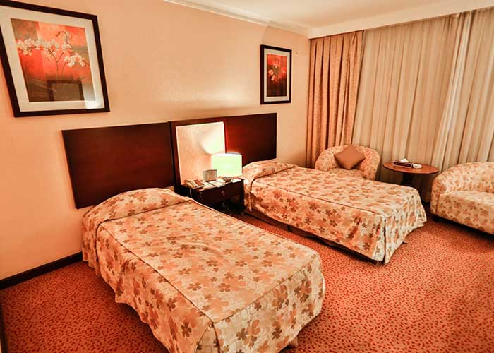 اتاق دو تخته توئین هتل لاله تهران
