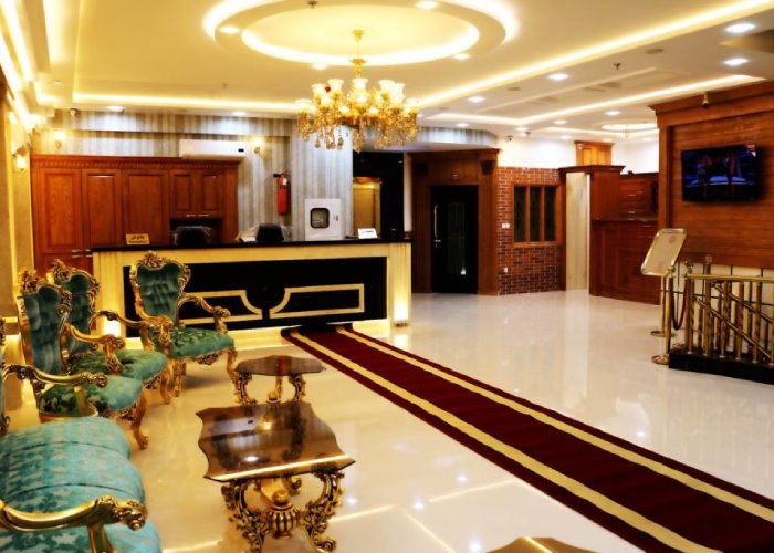 لابی هتل رز طلایی مشهد