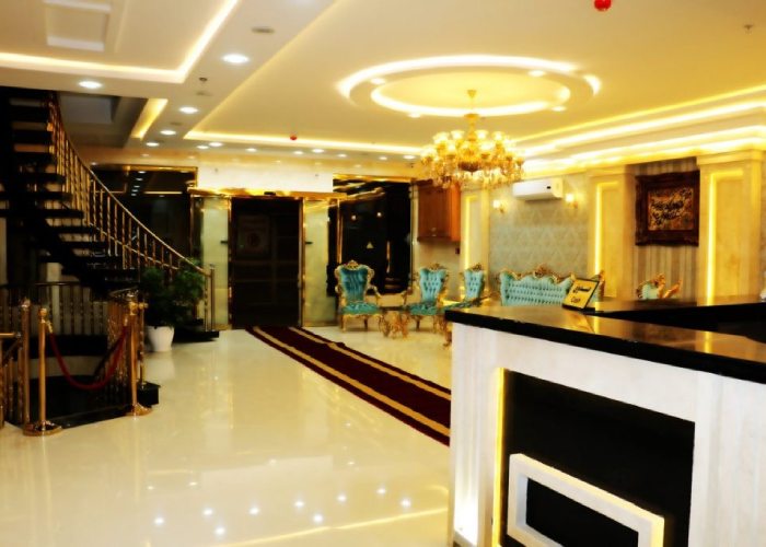لابی هتل رز طلایی مشهد