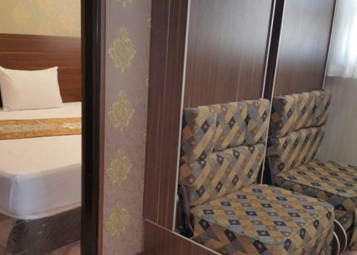 اتاق هتل رز طلایی مشهد