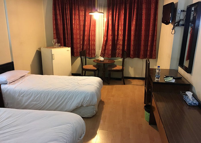 اتاق دو تخته توئین هتل نادری نو تهران