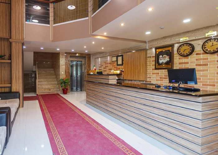پذیرش هتل نصیر الملک شیراز