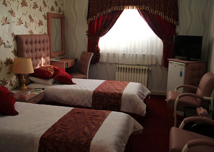 دو تخته توئین هتل پارسه شیراز