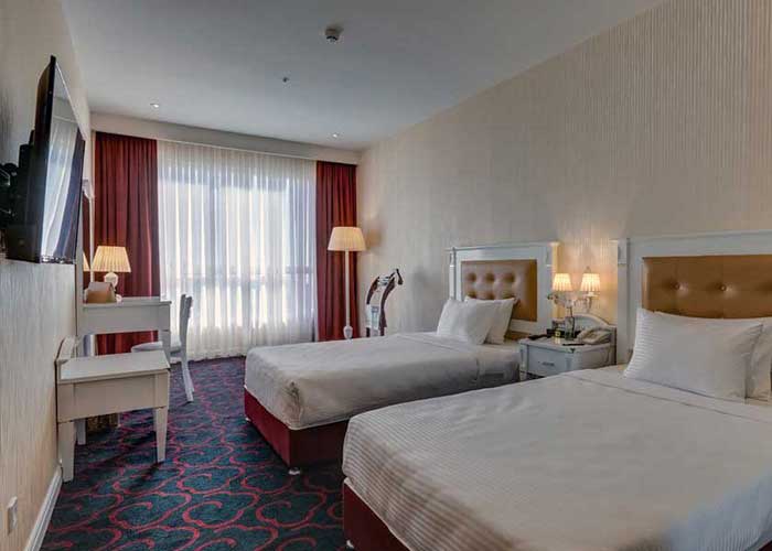 اتاق دو تخته توئین هتل  پرشین پلازا تهران