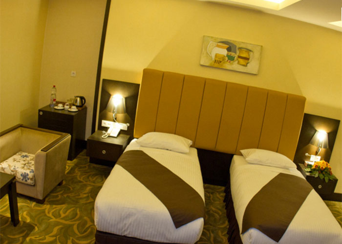 دو تخته توئین هتل رویال شیراز