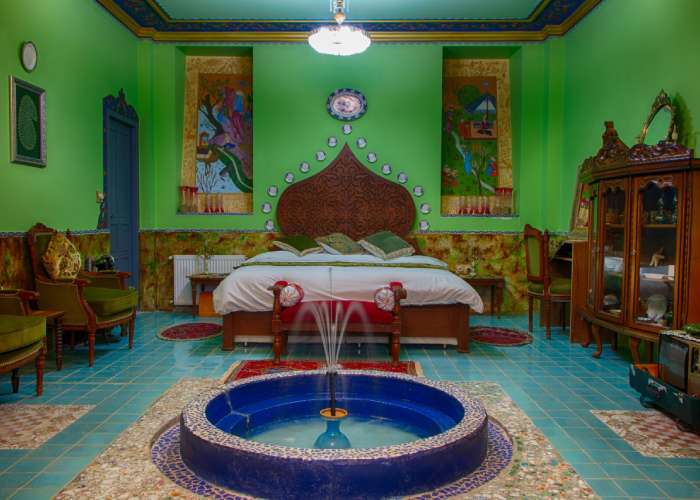 اتاق صفویه بوتیک هتل شاه پریون شیراز