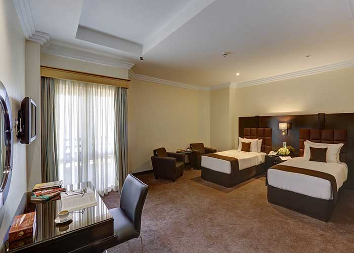 اتاق دو تخته توئین هتل بزرگ تهران