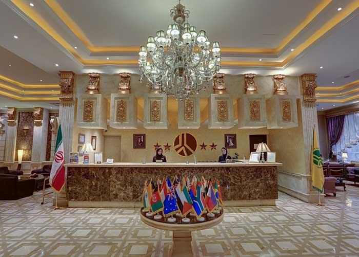 پذیرش هتل بزرگ تهران دو