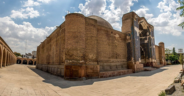 عکس مسجد کبود تبریز
