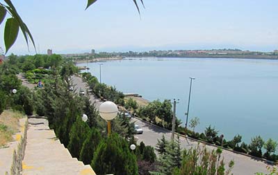 دریاچۀ شورابیل شهر اردبیل