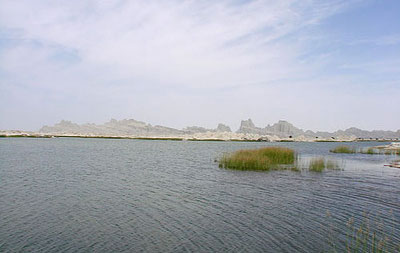 دریاچۀ هامون شهر زابل
