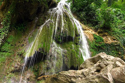 آبشار کبودوال شهر علی آباد کتول