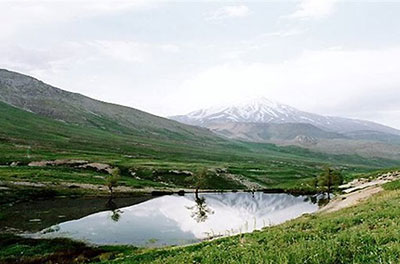 دریاچه و دشت لار شهر آمل