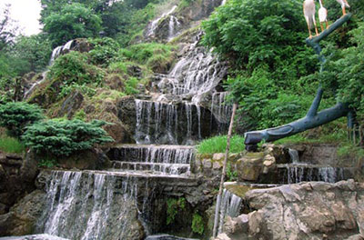 آبشار شیطان کوه شهر لاهیجان