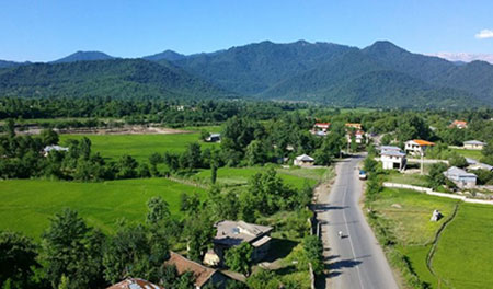 منطقه کوهستانی و ییلاقی ماسالی شهر ماسال